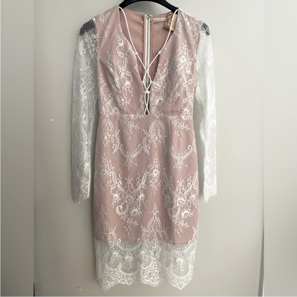 NWT Mustard Seed Lace Dress Size S